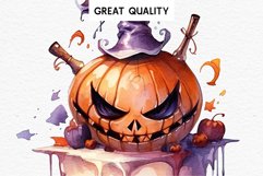 watercolor halloween cake, spooky party clipart, sublimation nursery, Creepy Witch art, baking Halloween Cake Spooky Baking Clipart PNG Scrapbooking Junk Fairy Tale Art Image Watercolor Transparent Print illustration sublimation creepy printable digital