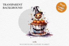 Halloween Cake Spooky Baking Clipart PNG Scrapbooking Junk Fairy Tale Art Image Watercolor Transparent Print illustration sublimation creepy printable digital watercolor halloween cake, spooky party clipart, sublimation nursery, Creepy Witch art, baking