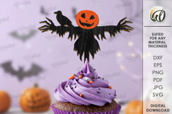 Halloween Cake Toppers Bundle Laser Cut. Halloween Decor SVG Product Image 7