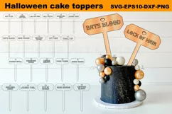 Halloween cake topper SVG| Potion Label Laser Cutting Product Image 1