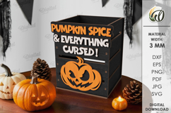 Halloween Candy Boxes Bundle Laser Cut. Halloween decor SVG Product Image 12