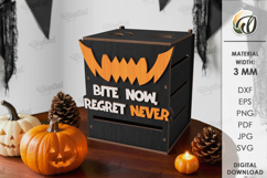 Halloween Candy Boxes Bundle Laser Cut. Halloween decor SVG Product Image 5