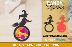 Halloween Candy Dome SVG | Candy Holder Cut File BUNDLES Product Image 4