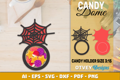 Halloween Candy Dome SVG | Candy Holder Cut File BUNDLES Product Image 8
