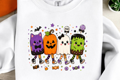 Halloween Candy Doodle PNG Sublimation Product Image 2