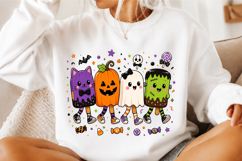 Halloween Candy Doodle PNG Sublimation Product Image 3