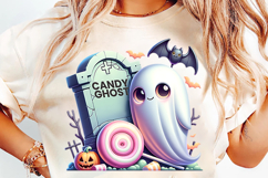 halloween candy graveyard png, ghost candy clipart, halloween graveyard sublimation, spooky cute ghost png, halloween candy design, graveyard halloween png, halloween sublimation clipart, cute ghost with candy, creepy cute halloween png, halloween party c