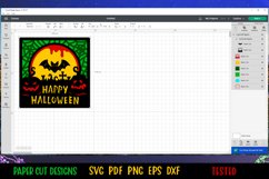 Happy Halloween Confetti Shaker Card | Halloween Card SVG Product Image 3