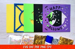 Halloween Confetti Shaker Card | Happy Halloween Card SVG Product Image 6
