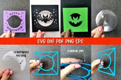 Halloween Confetti Shaker Card | Happy Halloween Card SVG Product Image 10