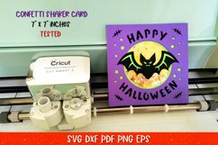 Halloween Confetti Shaker Card | Happy Halloween Card SVG Product Image 15