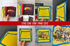 Halloween Pumpkin Confetti Shaker Card |Halloween Paper Cut Product Image 10