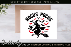 Hocus Pocus SVG Spooky Witch Funny Halloween Quote SVG Product Image 2