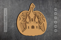 Halloween Layered Laser Cut 3D SVG Product Image 3