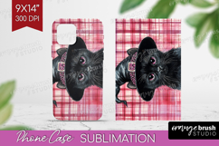 Halloween Cat Phone Case PNG - Witch Hat Case PNG Product Image 1