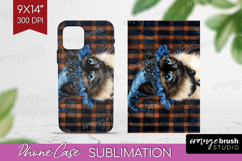 Halloween Cat Phone Case PNG - Witch Hat Case PNG Product Image 1