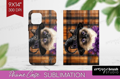 Halloween Cat Phone Case PNG - Witch Hat Case PNG Product Image 1