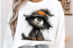 Halloween Cat Clipart PNG Product Image 3