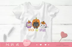 Halloween animal cat unicorn and owl kawaii cliparts cartoon Product Image 4