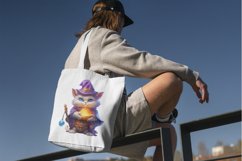 Halloween cat clipart bundle set of 10 illustration Product Image 6