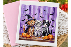 Halloween Cats Png, Spooky Cute Png Product Image 1