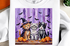Halloween Cats Png, Spooky Cute Png Product Image 2