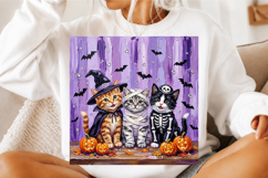 Halloween Cats Png, Spooky Cute Png Product Image 3