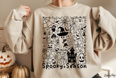 Ghost Halloween Svg, Halloween Shirt Svg, Spooky Season Svg Product Image 4