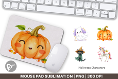 Mouse Pad Halloween Characters Product Image 1