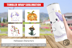 Tumbler Halloween Characters Product Image 1
