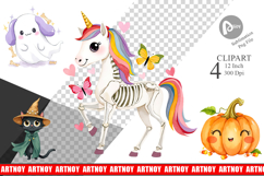 Halloween Character Clipart Product Image 1