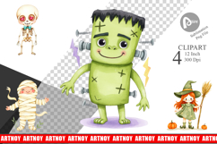 Halloween Character Clipart Product Image 1