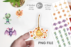 Halloween Character Sticker Product Image 1