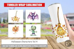 Tumbler Halloween Characters Product Image 1