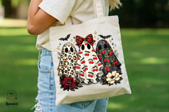 Halloween Gothic Cherry Ghost Spooky Season Leopard Prints Product Image 2