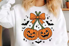 Halloween Cherry Pumpkins PNG Product Image 2