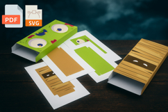 Box for Halloween-themed chocolate bar Product Image 1