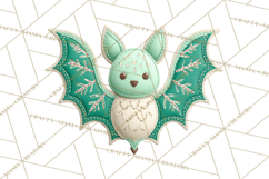 Halloween &amp; Christmas Clipart PNG, Stitched Felt Holiday Product Image 4