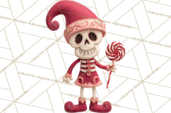 Halloween &amp; Christmas Clipart PNG, Stitched Felt Holiday Product Image 2