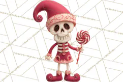 Halloween & Christmas Clipart PNG, Stitched Felt Holiday Product Image 2