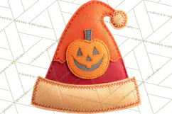 Halloween & Christmas Clipart PNG, Stitched Felt Holiday Product Image 3