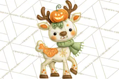 Halloween & Christmas Clipart PNG, Stitched Felt Holiday Product Image 4
