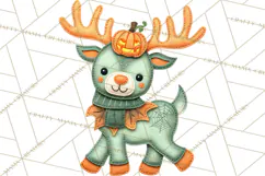 Halloween & Christmas Clipart PNG, Stitched Felt Holiday Product Image 5