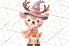 Halloween &amp; Christmas Clipart PNG, Stitched Felt Holiday Product Image 2