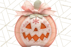 Halloween &amp; Christmas Clipart PNG, Stitched Felt Holiday Product Image 5