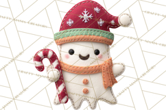 Halloween &amp; Christmas Clipart PNG, Stitched Felt Holiday Product Image 3