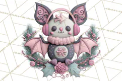 Halloween & Christmas Clipart PNG, Stitched Felt Holiday Product Image 3