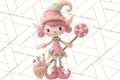 Halloween &amp; Christmas Clipart PNG, Stitched Felt Holiday Product Image 5