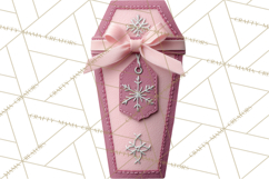 Halloween &amp; Christmas Clipart PNG, Stitched Felt Holiday Product Image 4