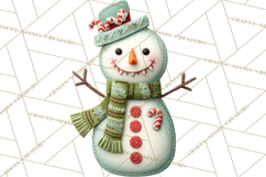 Halloween &amp; Christmas Clipart PNG, Stitched Felt Holiday Product Image 2